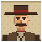 Retrato de El Pistolero